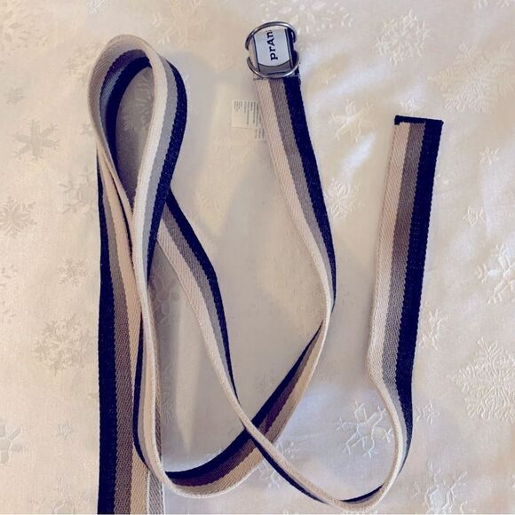 Prana Waist Belt Cotton Extra Long 96” NWOT Gorgeous - Picture 1 of 6